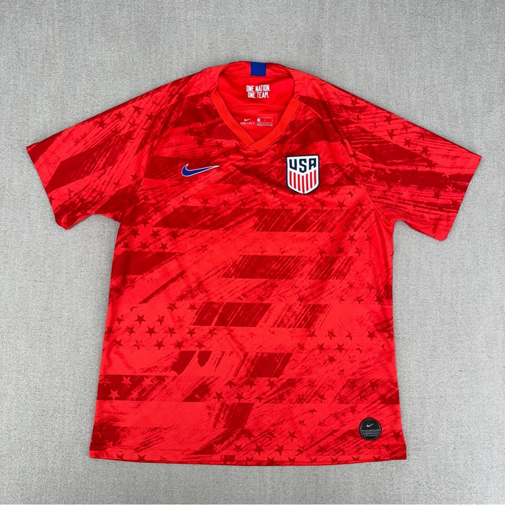 Nike Red USA Soccer Jersey